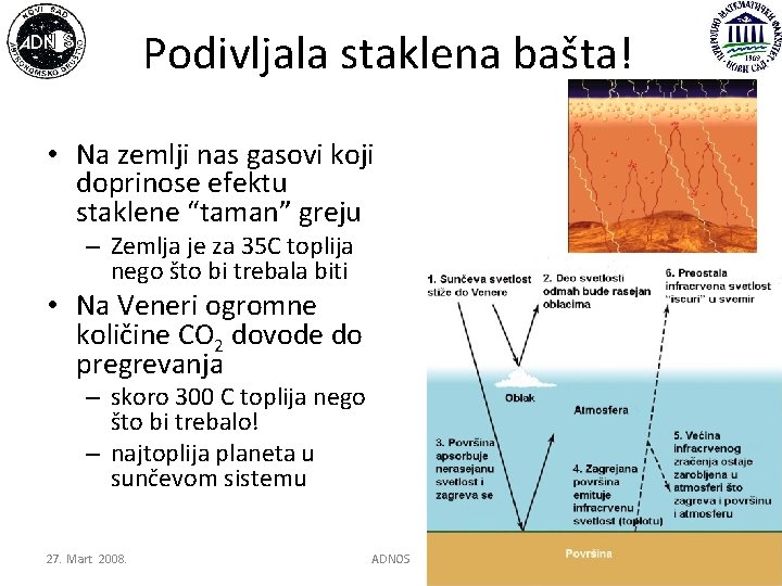 Podivljala staklena bašta! • Na zemlji nas gasovi koji doprinose efektu staklene “taman” greju