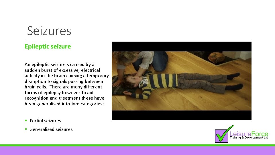 Seizures Epileptic seizure An epileptic seizure s caused by a sudden burst of excessive,