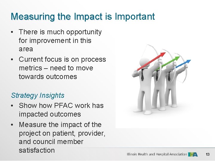 Measuring the Impact is Important • There is much opportunity for improvement in this