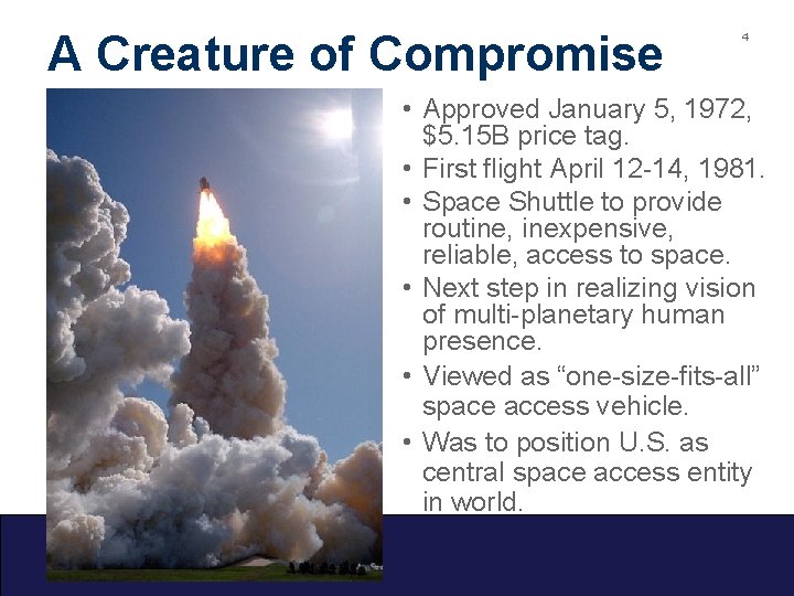 A Creature of Compromise 4 • Approved January 5, 1972, $5. 15 B price