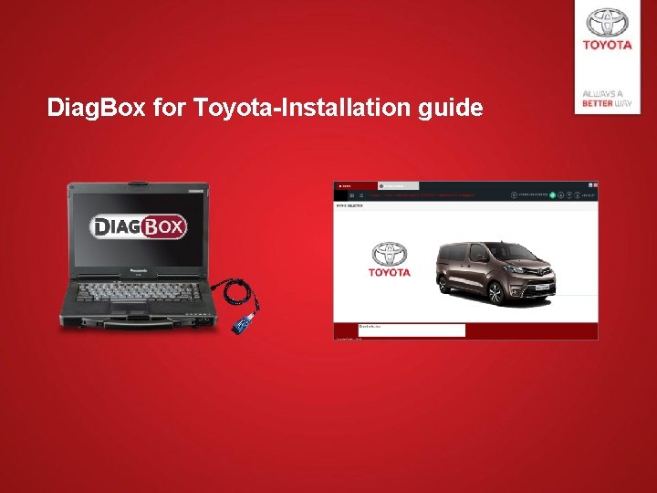 Diag. Box for Toyota-Installation guide 