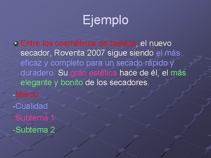 Ejemplo Entre los cosméticos de belleza, el nuevo secador, Roventa 2007 sigue siendo el Ejemplo Entre los cosméticos de belleza, el nuevo secador, Roventa 2007 sigue siendo el