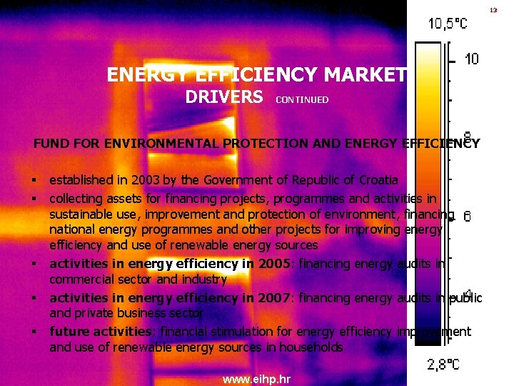 13 ENERGY EFFICIENCY MARKET DRIVERS CONTINUED FUND FOR ENVIRONMENTAL PROTECTION AND ENERGY EFFICIENCY §