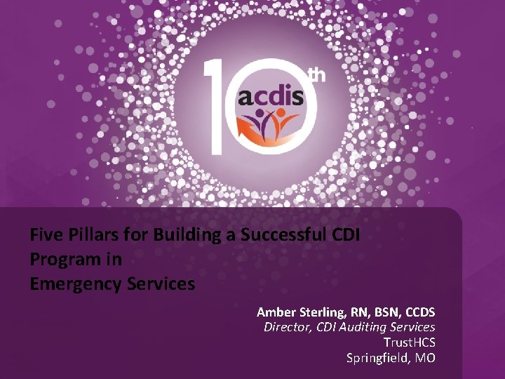 Five Pillars for Building a Successful CDI Program