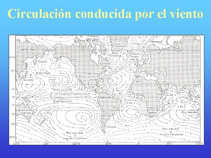 Circulación conducida por el viento 