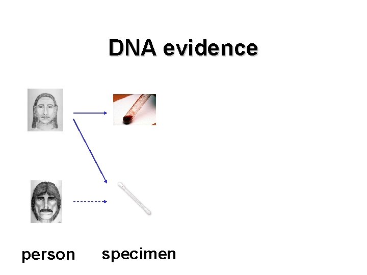 DNA evidence person specimen 