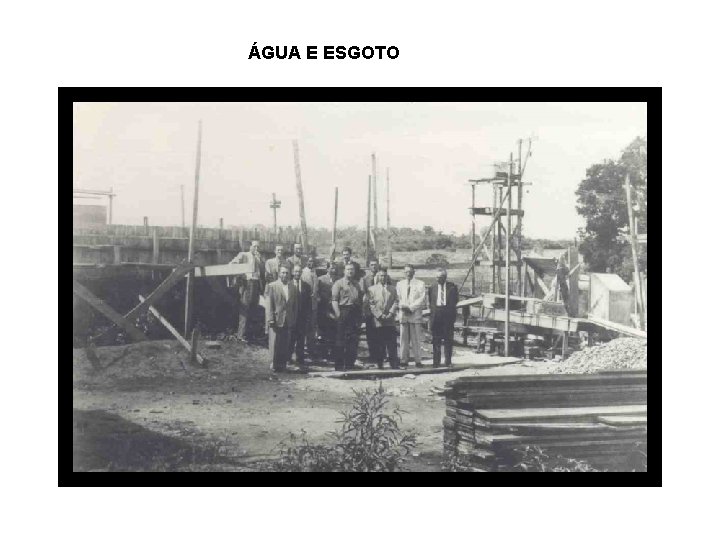 ÁGUA E ESGOTO 