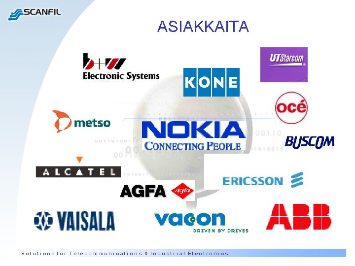 ASIAKKAITA Solutions for Telecommunications & Industrial Electronics 