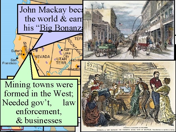 John Mackay became the richest man in the world & earned $25 a minute