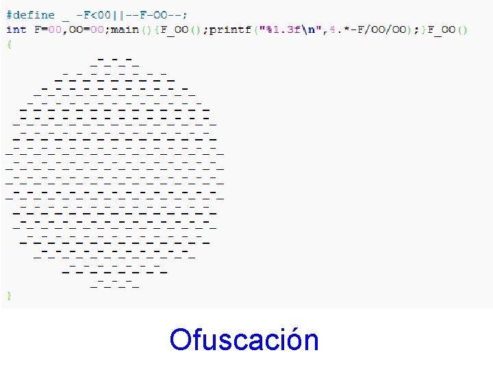 Ofuscación 