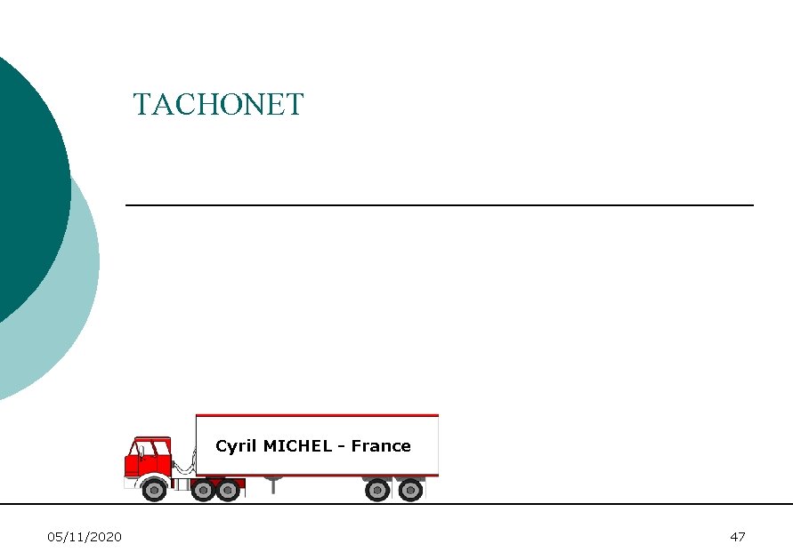 TACHONET Cyril MICHEL - France 05/11/2020 47 