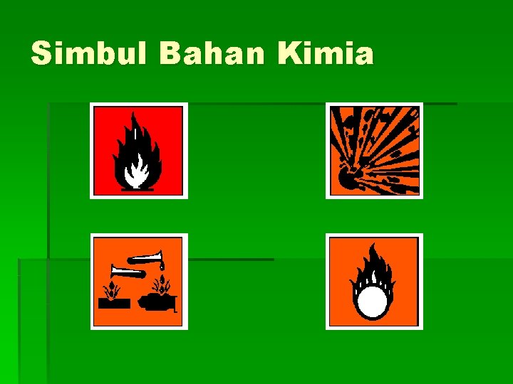 Simbul Bahan Kimia 