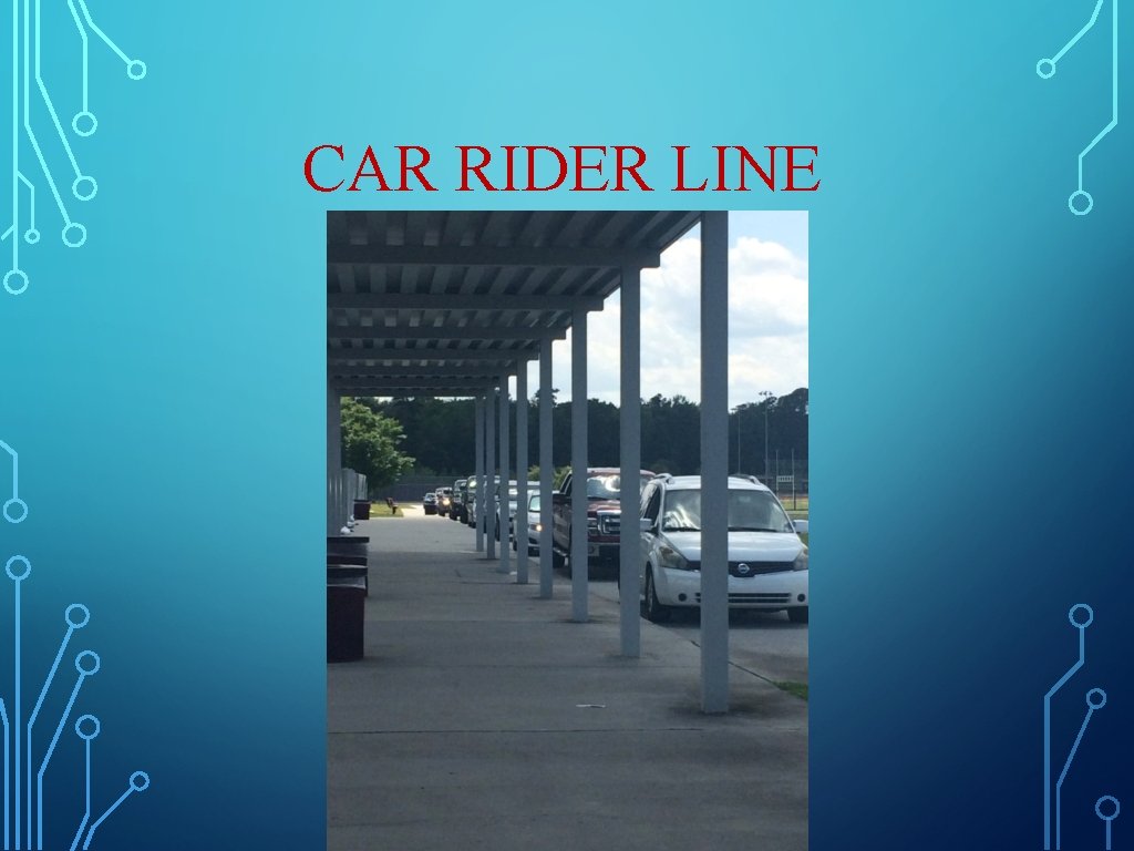 CAR RIDER LINE CAR RIDER LINE
