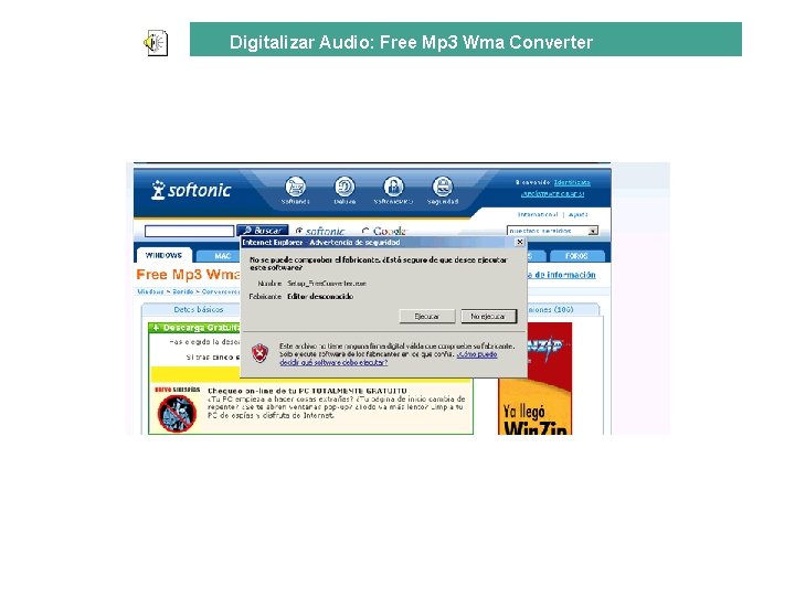 Archivos PDF Digitalizar Audio: Free Mp 3 Wma Converter 