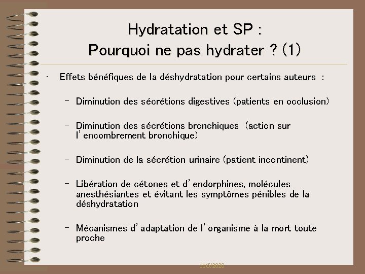 Hydratation et SP : Pourquoi ne pas hydrater ? (1) • Effets bénéfiques de Hydratation et SP : Pourquoi ne pas hydrater ? (1) • Effets bénéfiques de