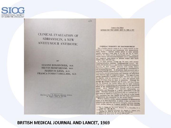  BRITISH MEDICAL JOURNAL AND LANCET, 1969 