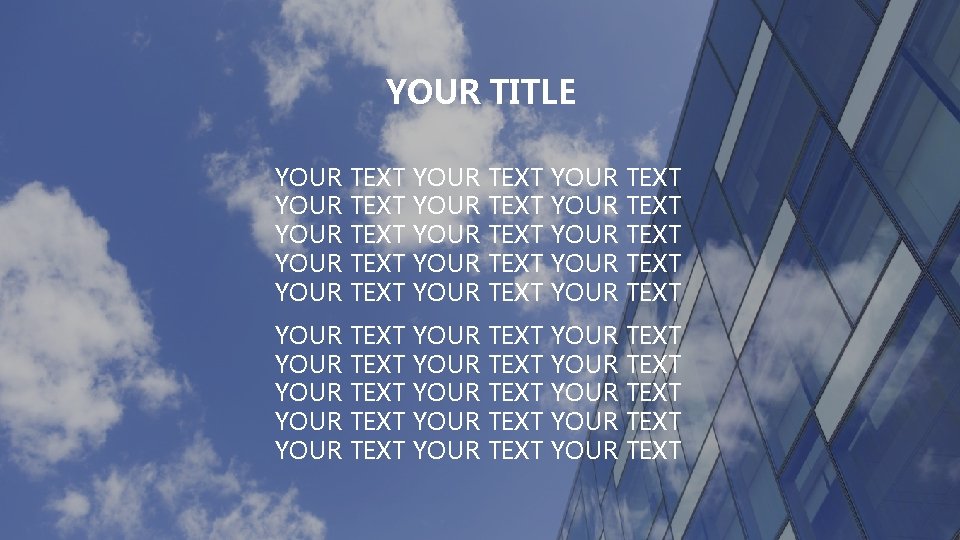 YOUR TITLE YOUR TEXT YOUR TEXT YOUR TEXT YOUR TEXT YOUR TEXT YOUR TEXT