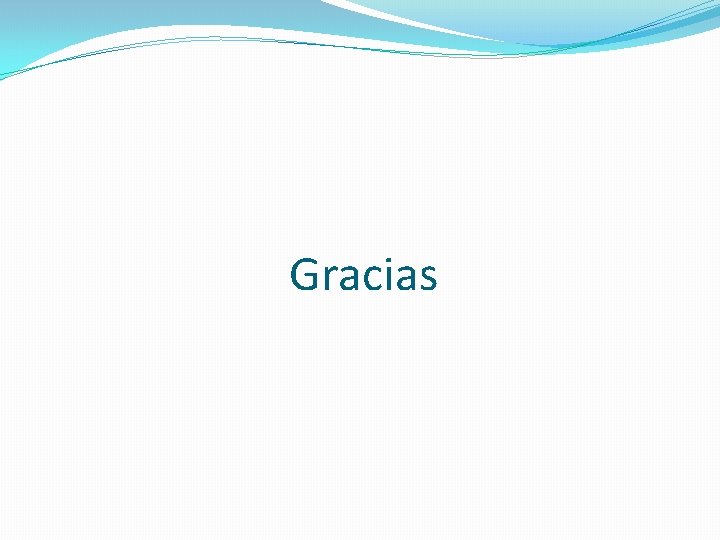 Gracias 