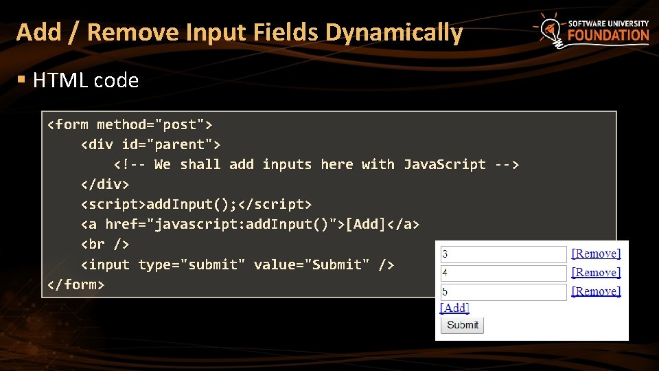 24 Javascript Remove Input Value