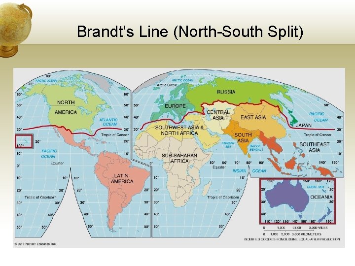 Brandt’s Line (North-South Split) 