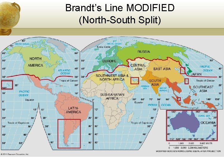 Brandt’s Line MODIFIED (North-South Split) 