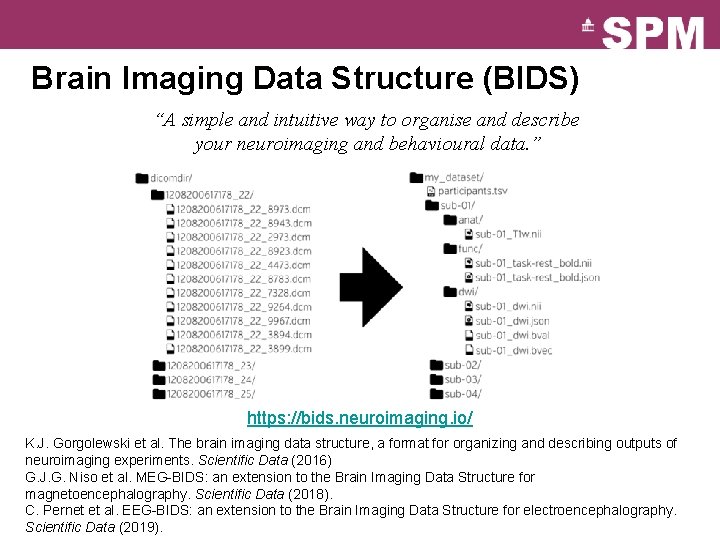 Brain Imaging Data Structure (BIDS) “A simple and intuitive way to organise and describe Brain Imaging Data Structure (BIDS) “A simple and intuitive way to organise and describe