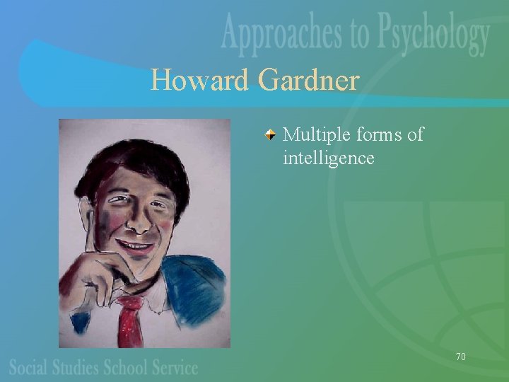 Howard Gardner Multiple forms of intelligence 70 