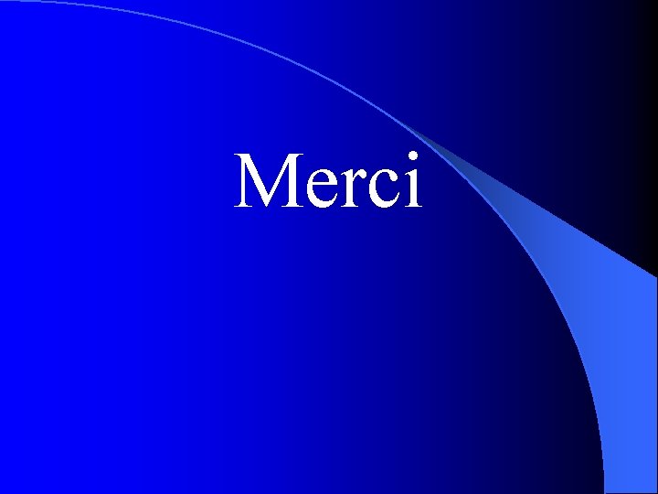 Merci 