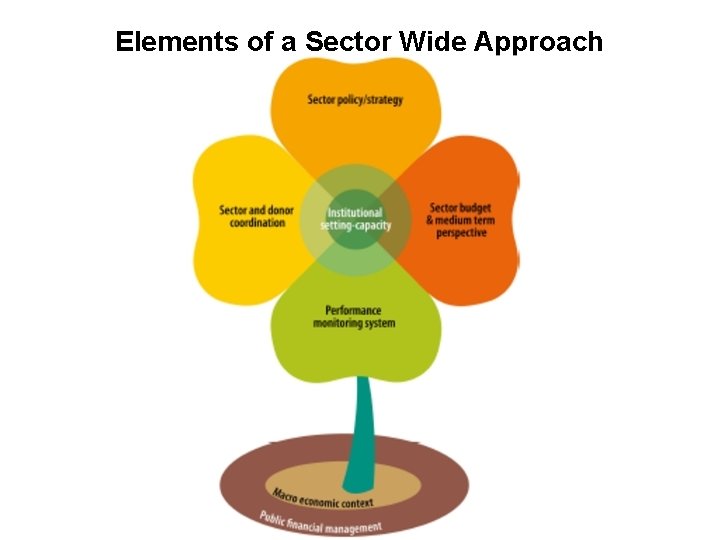 Elements of a Sector Wide Approach 