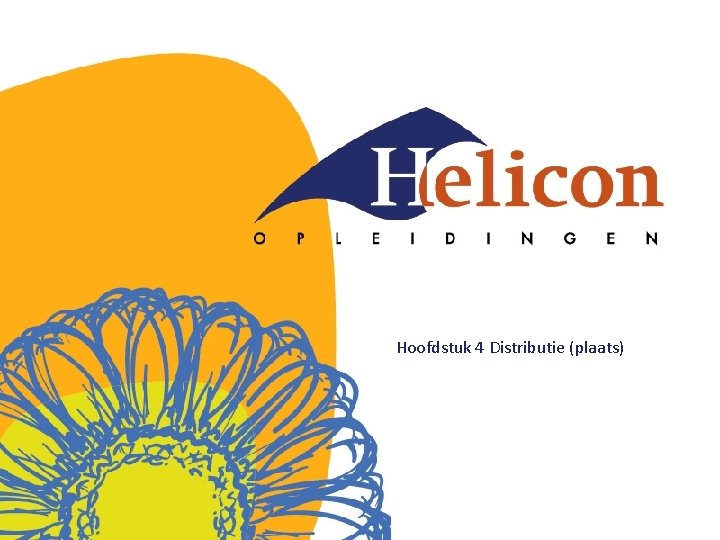 Hoofdstuk 4 Distributie (plaats) 