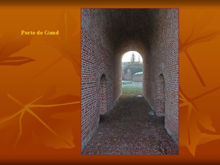 Porte de Gand 