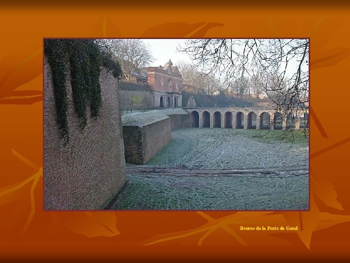 Douves de la Porte de Gand 