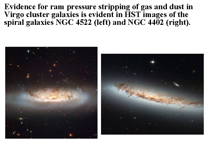 Evidence for ram pressure stripping of gas and dust in Virgo cluster galaxies is