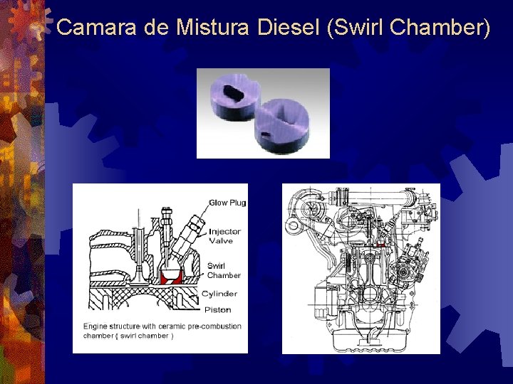 Camara de Mistura Diesel (Swirl Chamber) 