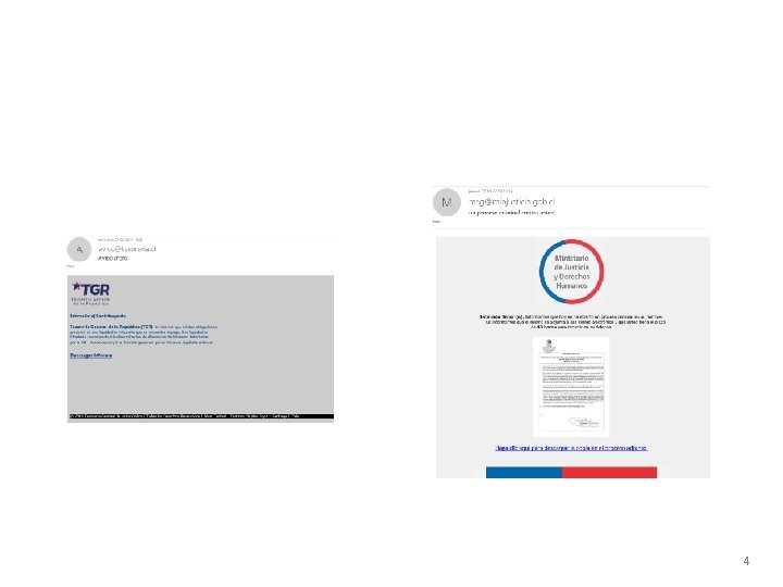 Emails “maliciosos” 4 