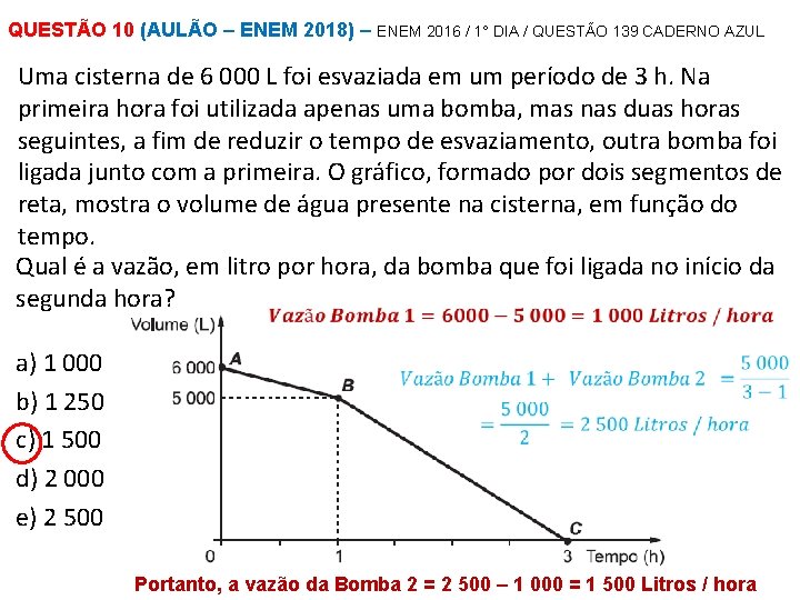 QUESTÃO 10 (AULÃO – ENEM 2018) – ENEM 2016 / 1° DIA / QUESTÃO