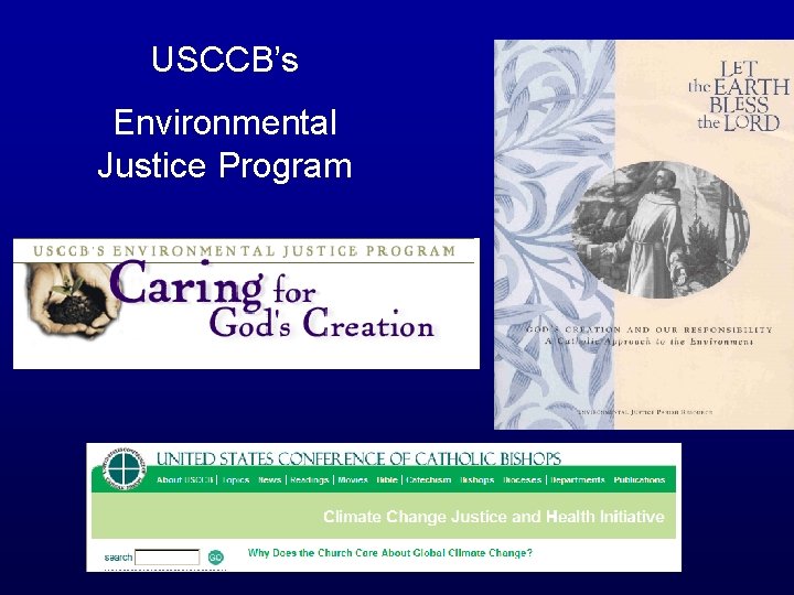 USCCB’s Environmental Justice Program 