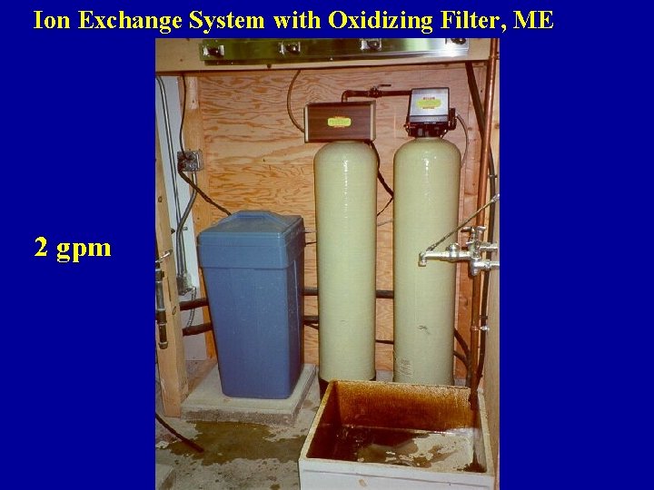 Ion Exchange System with Oxidizing Filter, ME 2 gpm 