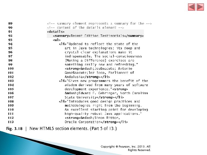 Copyright © Pearson, Inc. 2013. All Rights Reserved. Copyright © Pearson, Inc. 2013. All Rights Reserved.