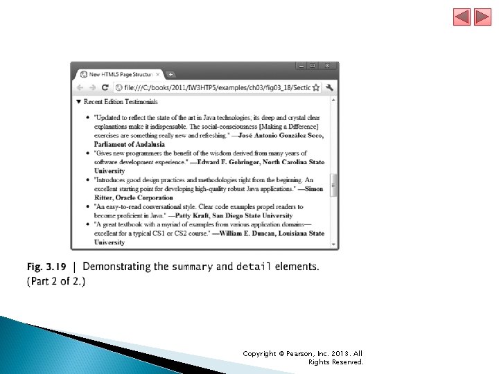 Copyright © Pearson, Inc. 2013. All Rights Reserved. Copyright © Pearson, Inc. 2013. All Rights Reserved.