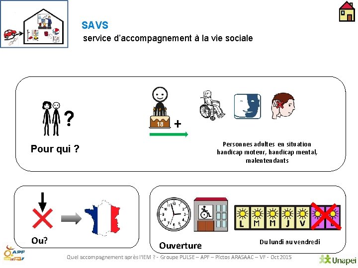 SAVS service d’accompagnement à la vie sociale Personnes adultes en situation handicap moteur, handicap