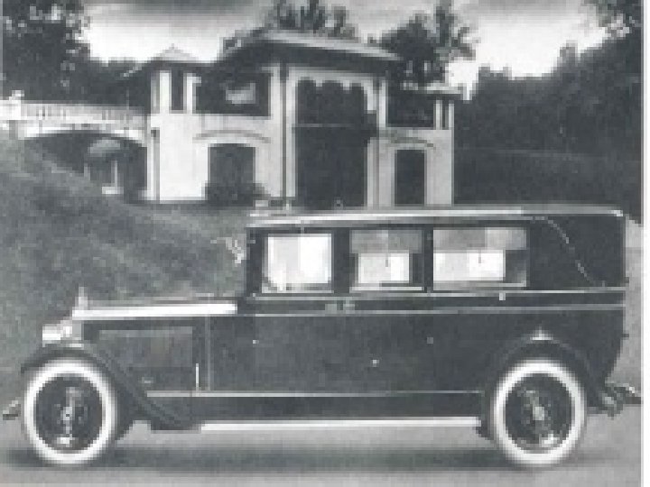 Development of Funeral Cars Throughout the 20 th Century 