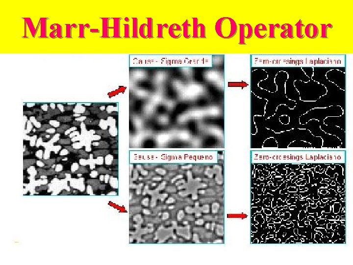 Marr-Hildreth Algorithm Marr-Hildreth Operator 