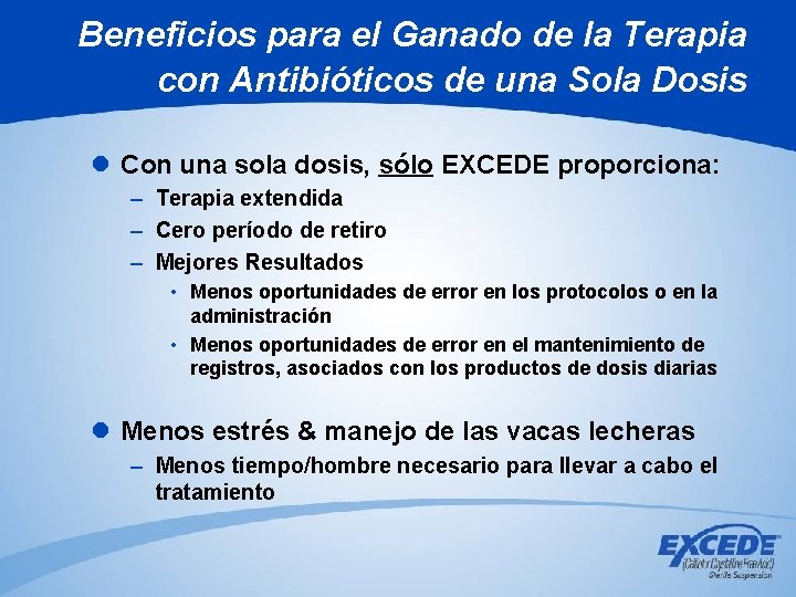 Beneficios para el Ganado de la Terapia con Antibióticos de una Sola Dosis l Beneficios para el Ganado de la Terapia con Antibióticos de una Sola Dosis l