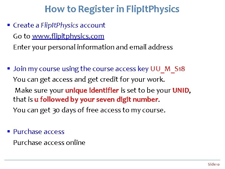 How to Register in Flip. It. Physics § Create a Flip. It. Physics account