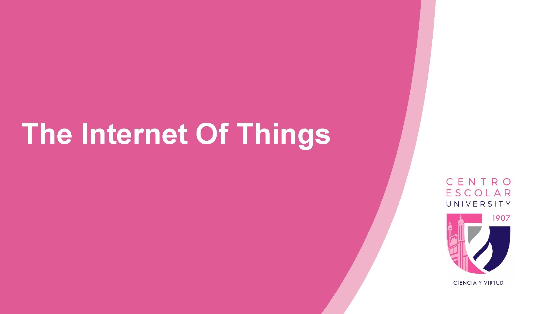 The Internet Of Things The Internet Of Things