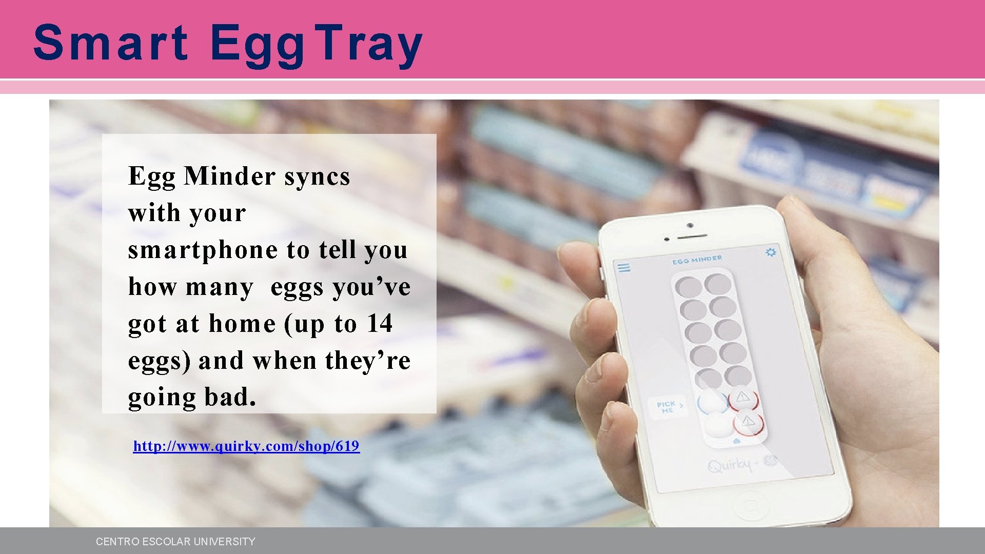 Smart Egg Tray Egg Minder syncs with your smartphone to tell you how many Smart Egg Tray Egg Minder syncs with your smartphone to tell you how many