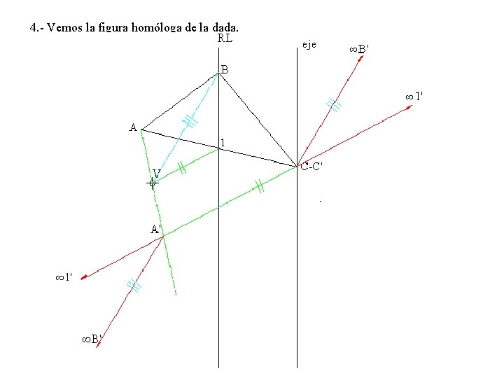 4. - Vemos la figura homóloga de la dada. 