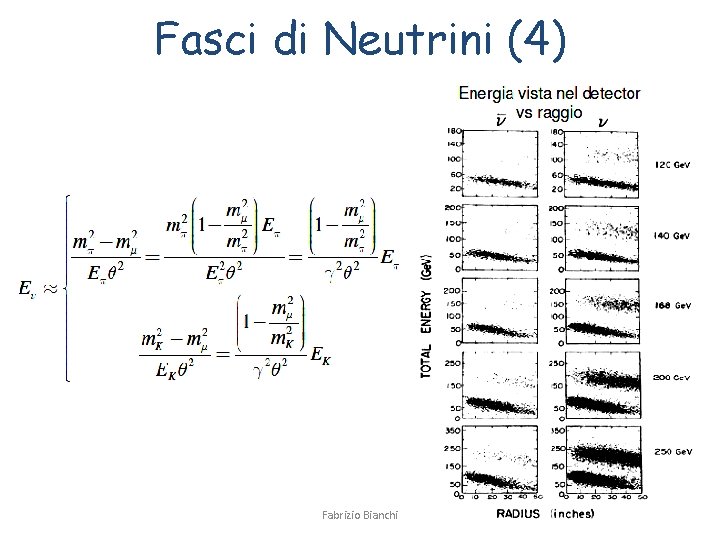 Fasci di Neutrini (4) Fabrizio Bianchi 27 