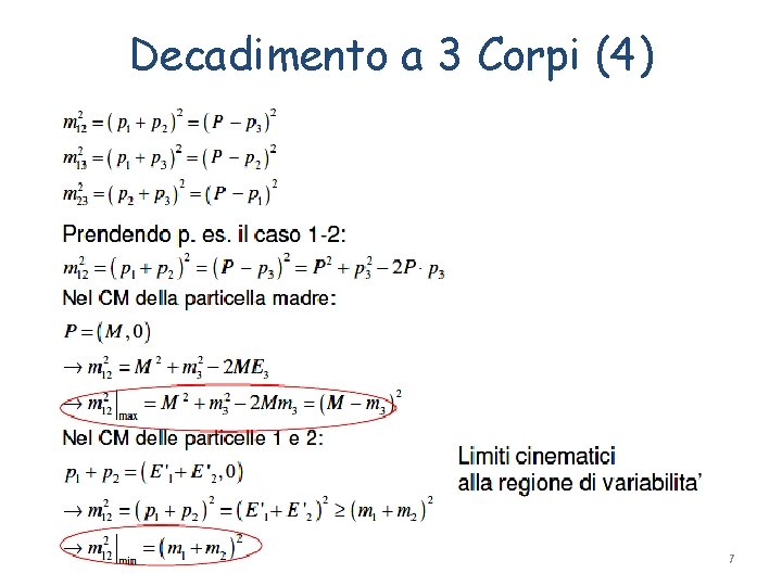 Decadimento a 3 Corpi (4) Fabrizio Bianchi 37 